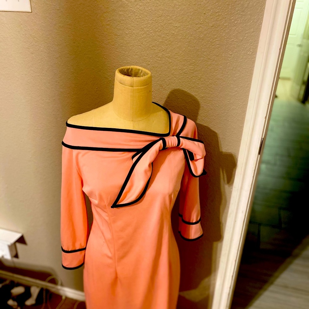 MIDI length Jackie O style dress